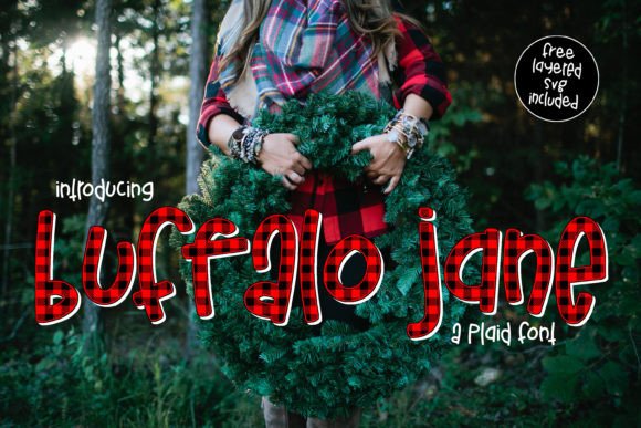 Buffalo Jane: A Rugged Display Font for Cozy Branding