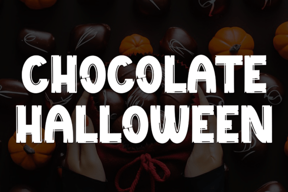 Chocolate Halloween: The Bold Display Font for Spooky Campaigns