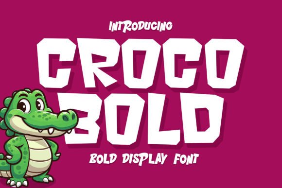 Croco Bold: The Premium Display Font for Strong Brand Identity