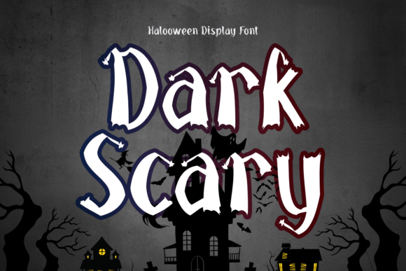Dark Scary: The Ultimate Halloween Typeface for Handmade Creators