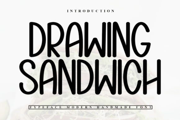 Drawing Sandwich: A Playful Handwritten Font for Modern Web Design
