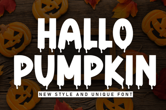 Hallo Pumpkin: The Ultimate Spooky Display Font