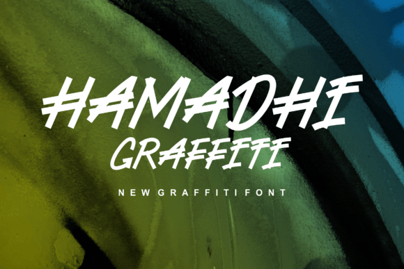 Hamadhi Graffiti: A Bold Handwritten Typeface for Street Art Branding