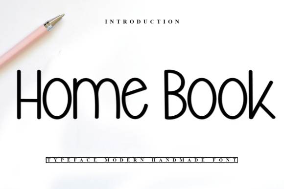 Home Book: A Cozy Handwritten Font for Warm Branding