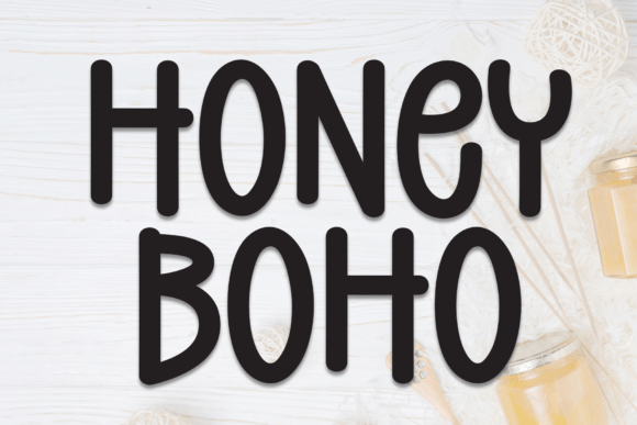 Honey Boho: The Perfect Handwritten Display Font for Crafters