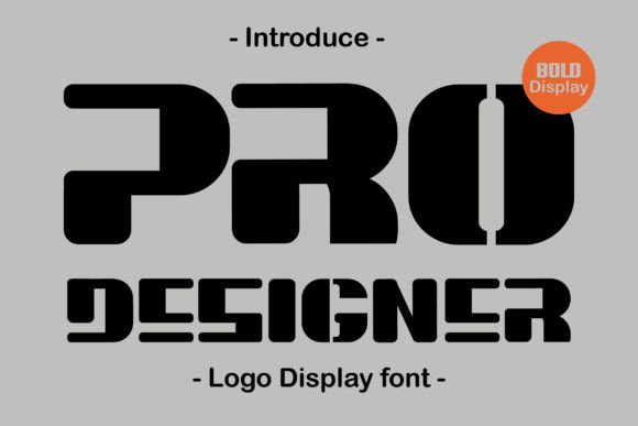 Pro Designer: A Chic Display Font for Clear Campaign Visuals