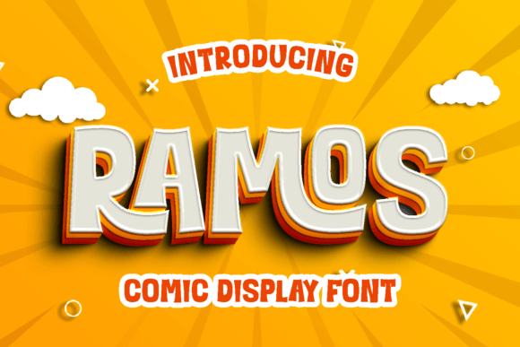 Ramos: The Ultimate Comic Display Font for High-Energy Crafts