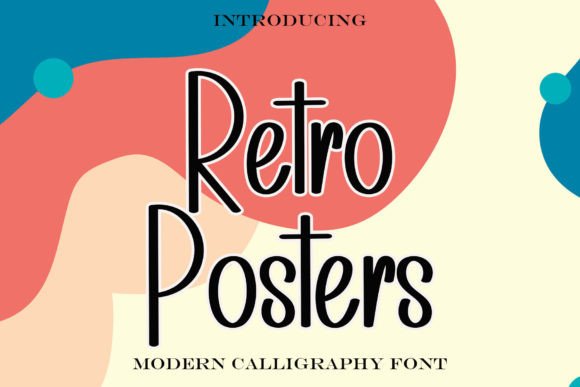 Retro Posters: The Holiday Typeface for Festive Campaigns