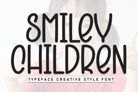 Smiley Children: A Playful Handwritten Font for Digital Projects