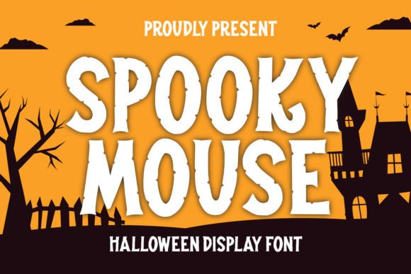 Spooky Mouse: The Whimsical Display Font for Creative Makers