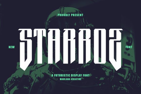 Starroz: A Modern Display Font for Bold Editorial Design