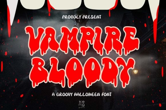 Vampire Bloody Typeface: A Spooky Yet Polished Brand Upgrade