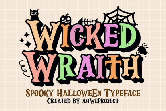 Wicked Wraith: The Perfect Display Font for Seasonal Branding